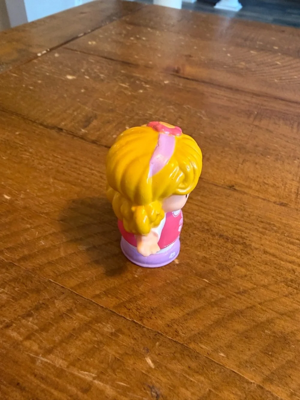 Fisher Price Little People blonde haired girl as is